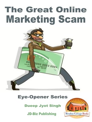 cover image of The Great Online Marketing Scam